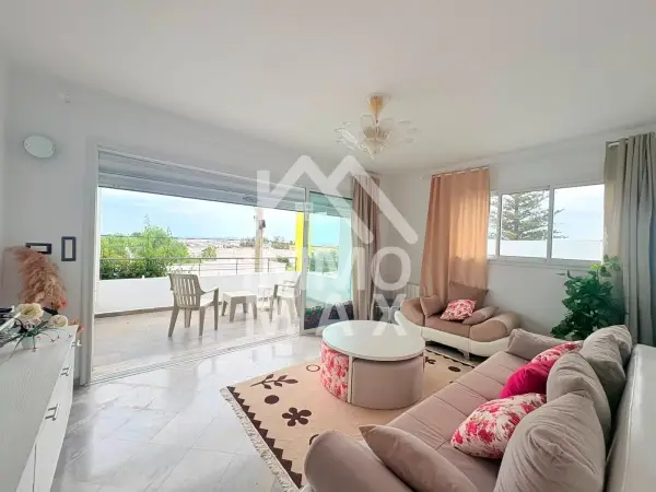 A louer en exclusivité un appartement meublé s+2 à El Menzah 5
